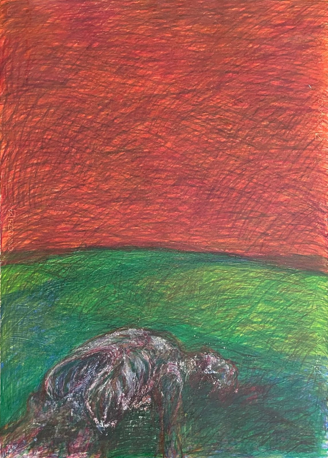 Zsolt Berszán, Untitled_Body in the Field #2, 2022