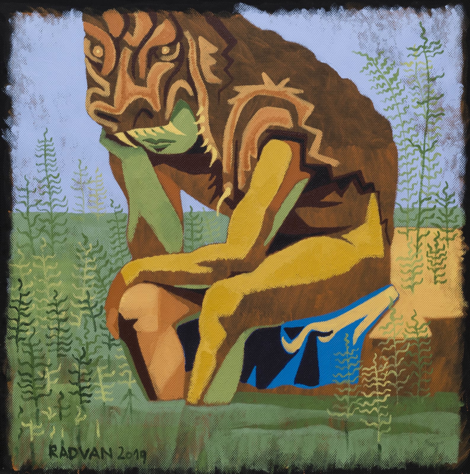 Alexandru Rădvan, Hercules in the Swamp, 2019