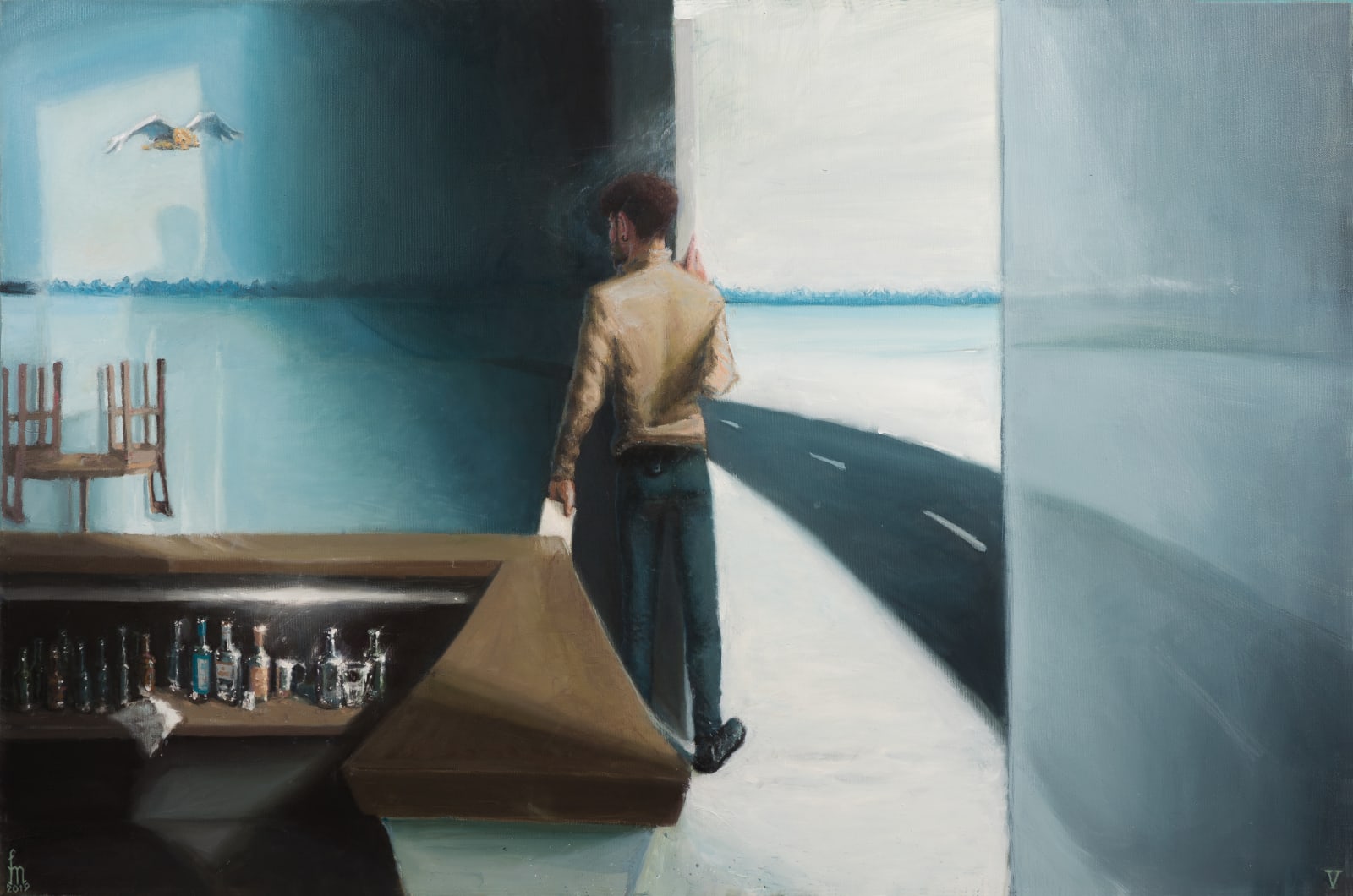 Mihai Florea, The Doorless Bar, 2019