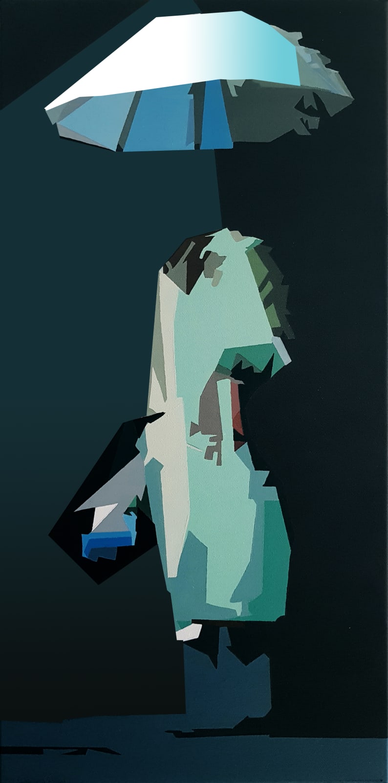 Radu Rodideal, Rainy night in stoke, 2018