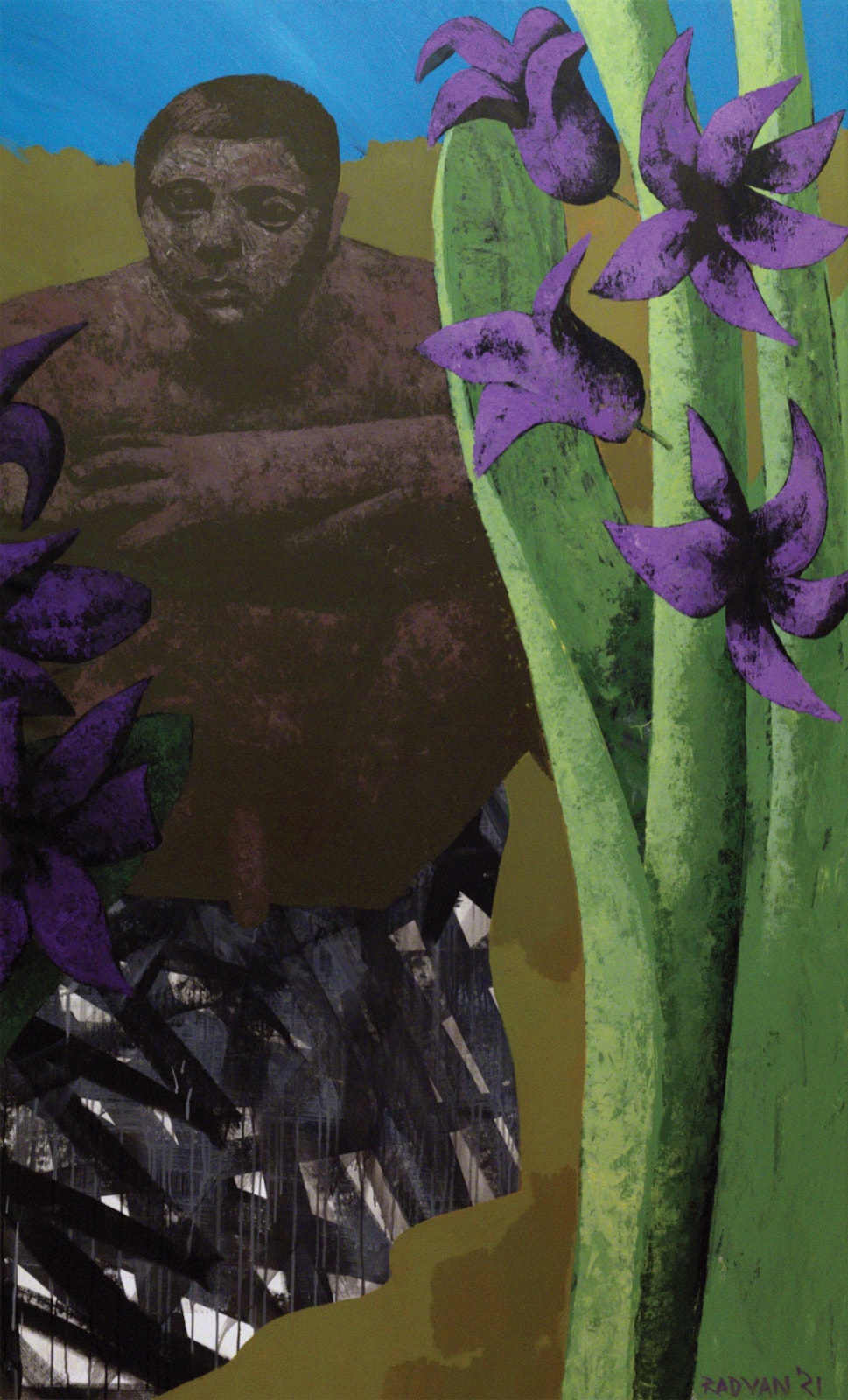 Alexandru Rădvan, Evening - Hyacinth, 2021