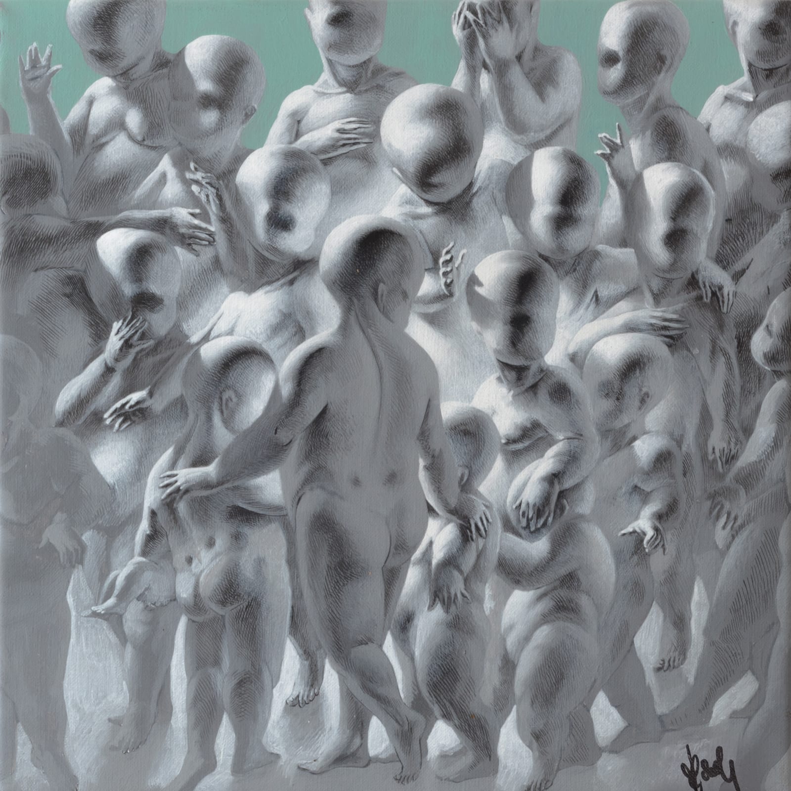 Traian Boldea, The Line 024, 2021