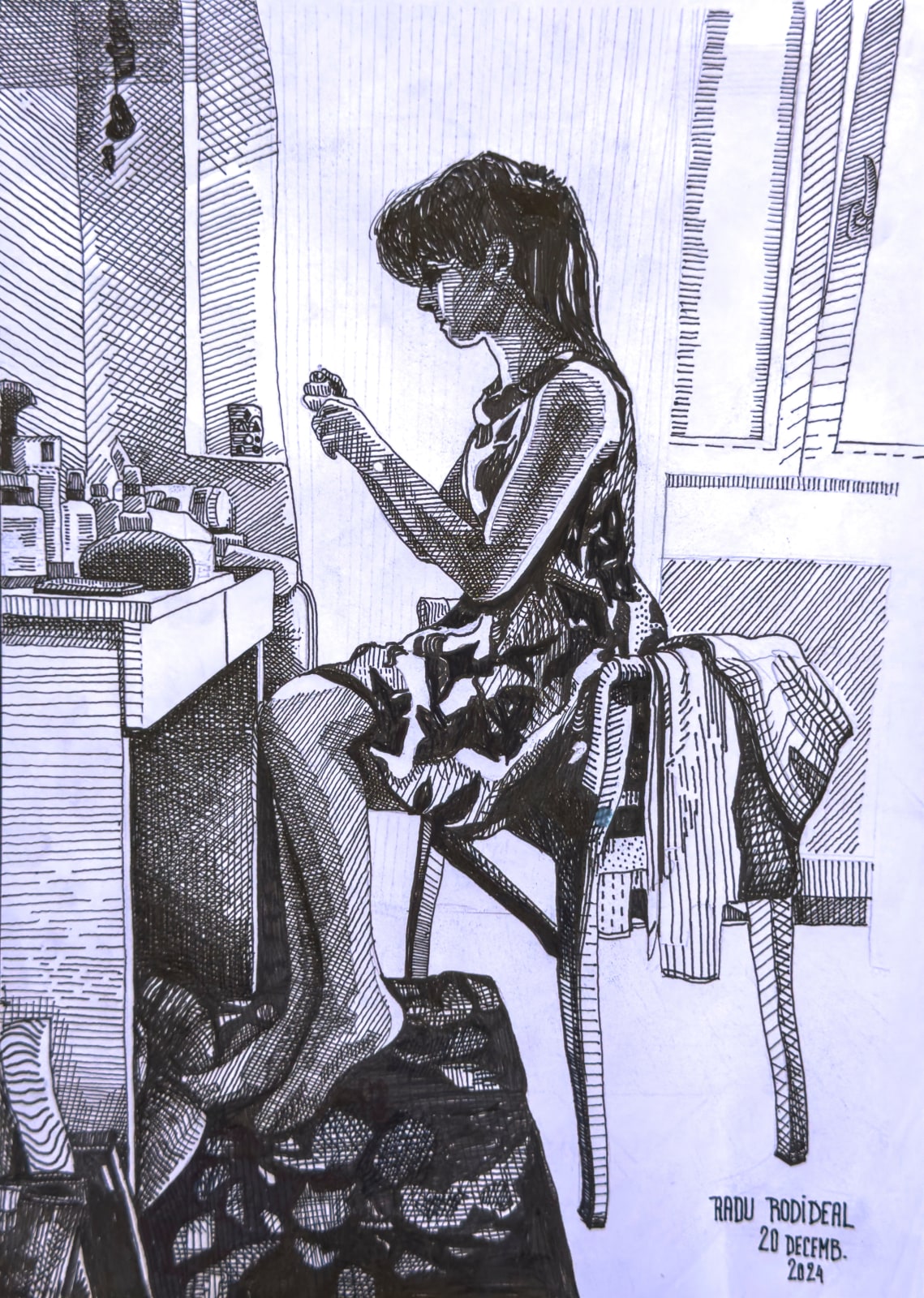 Radu Rodideal, Make Up Table, 2024