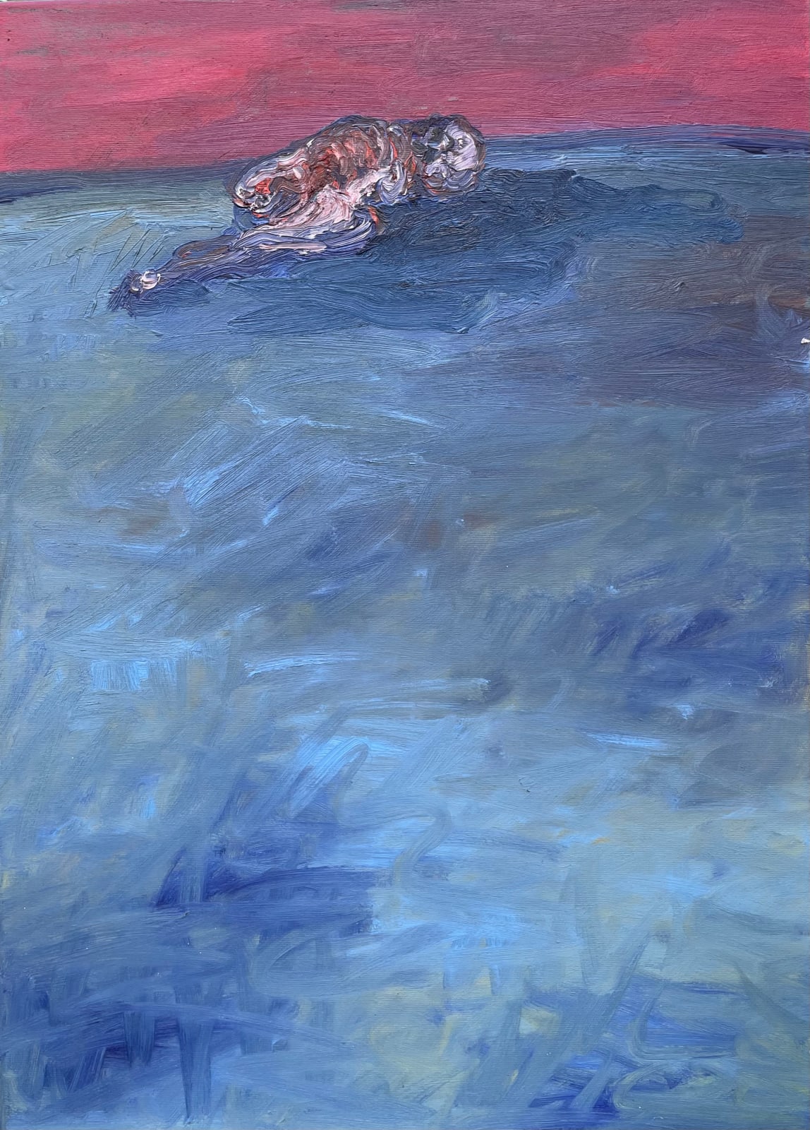 Zsolt Berszán, Body in the field #1, 2022