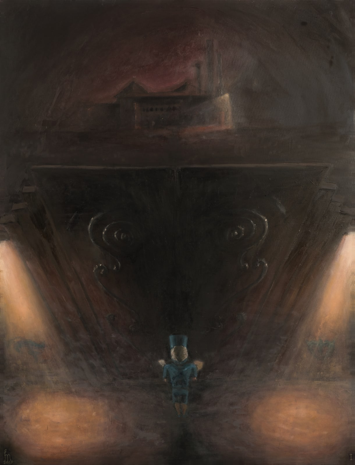 Mihai Florea, The big closed gate, 2019