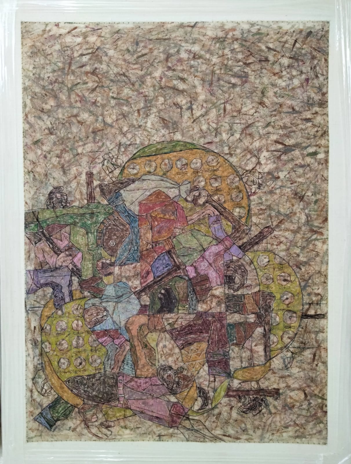 Sursing Rathod, Untitled (Coming From Work), 2024