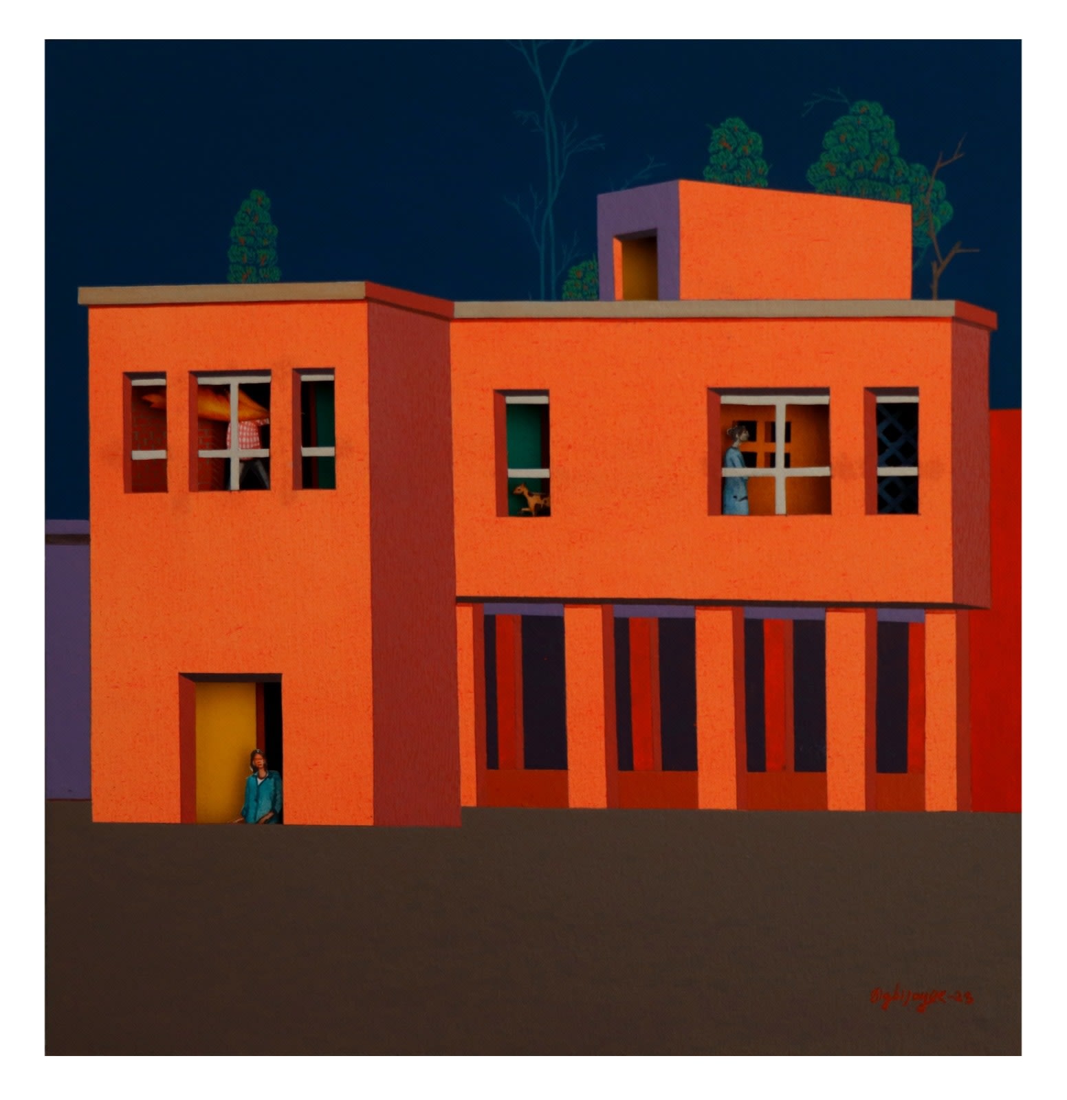 Digbijayee Khatua, Constructive Walls 7, 2023