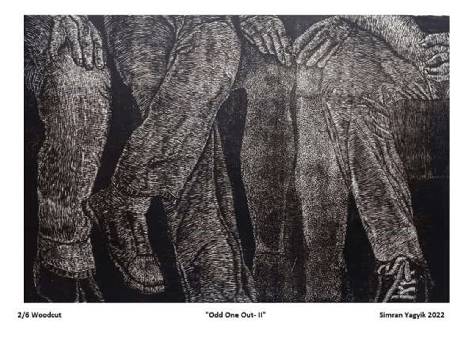 Simran Yagyik, Odd One Out II, 2022