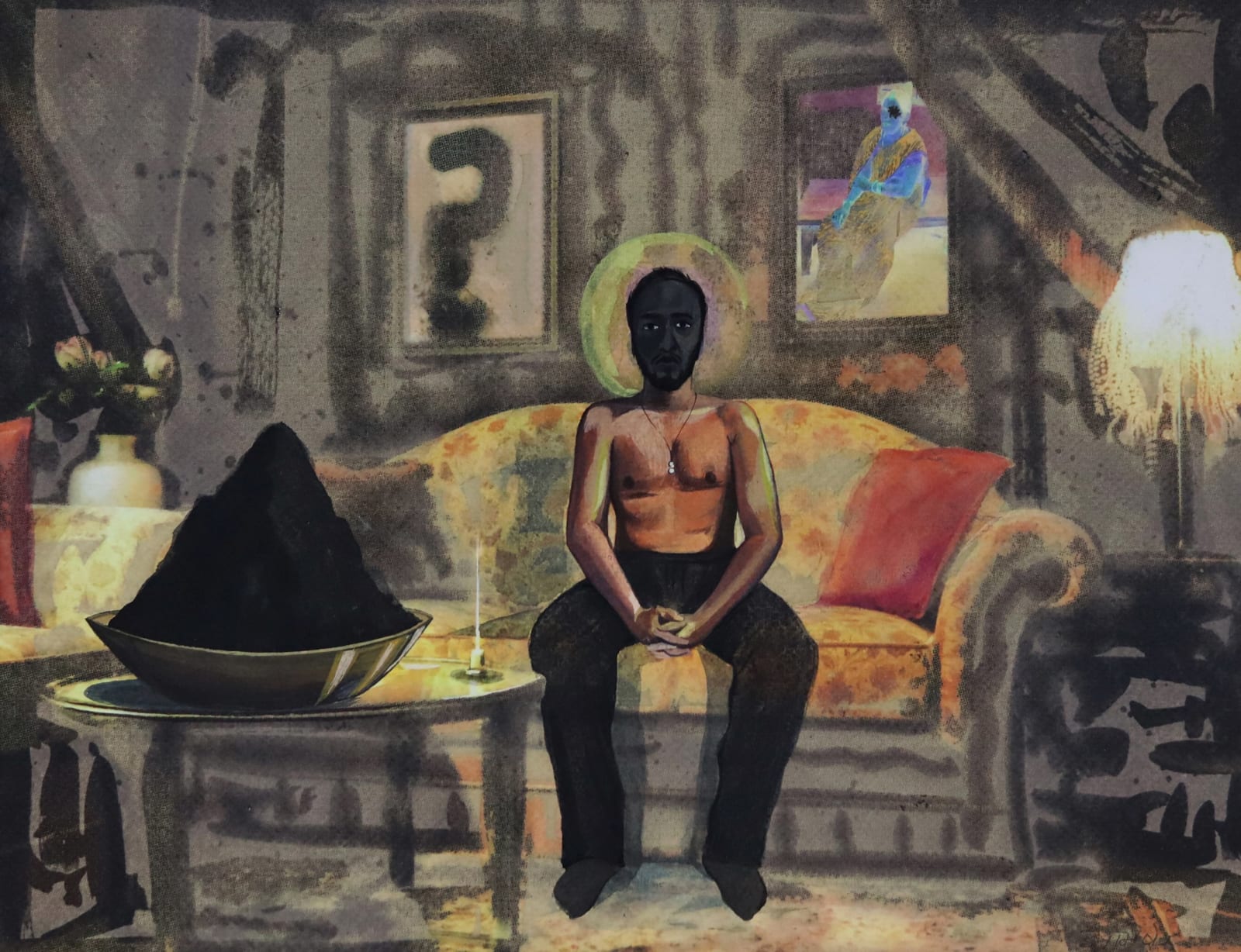Abhishek Narayan Verma, Black Stars are Shining Very Bright-IV, 2019
