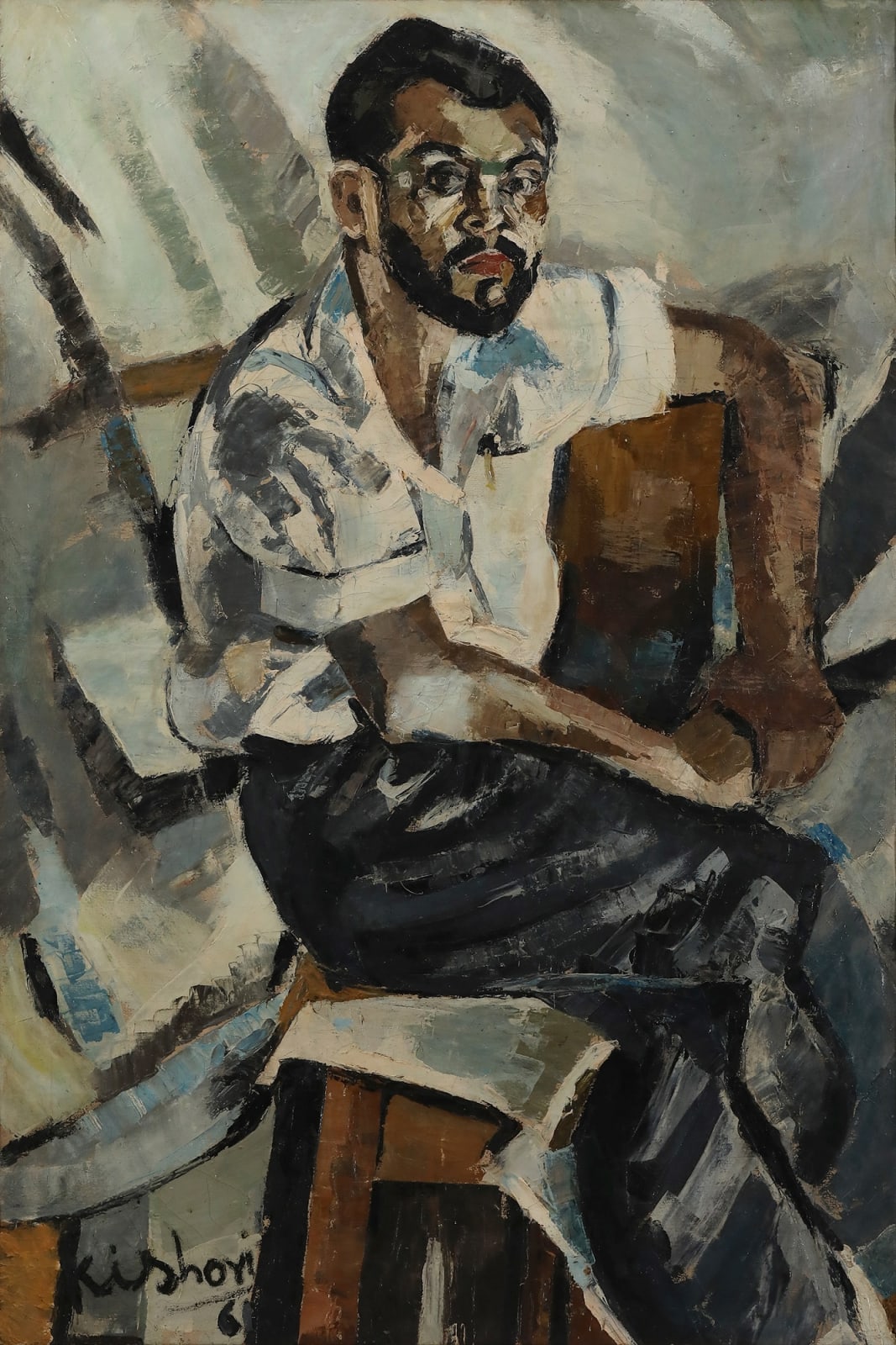 Kishori Kaul, A Portrait , 1961
