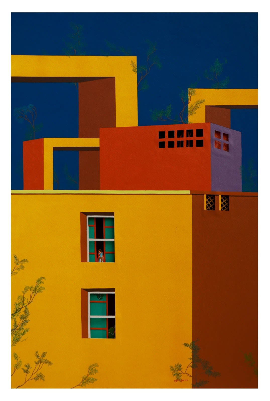 Digbijayee Khatua, Between the wall 3, 2023