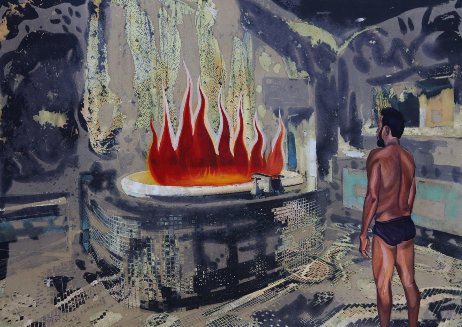 Abhishek Narayan Verma, Black Stars are Shining Very Bright-IV, 2019