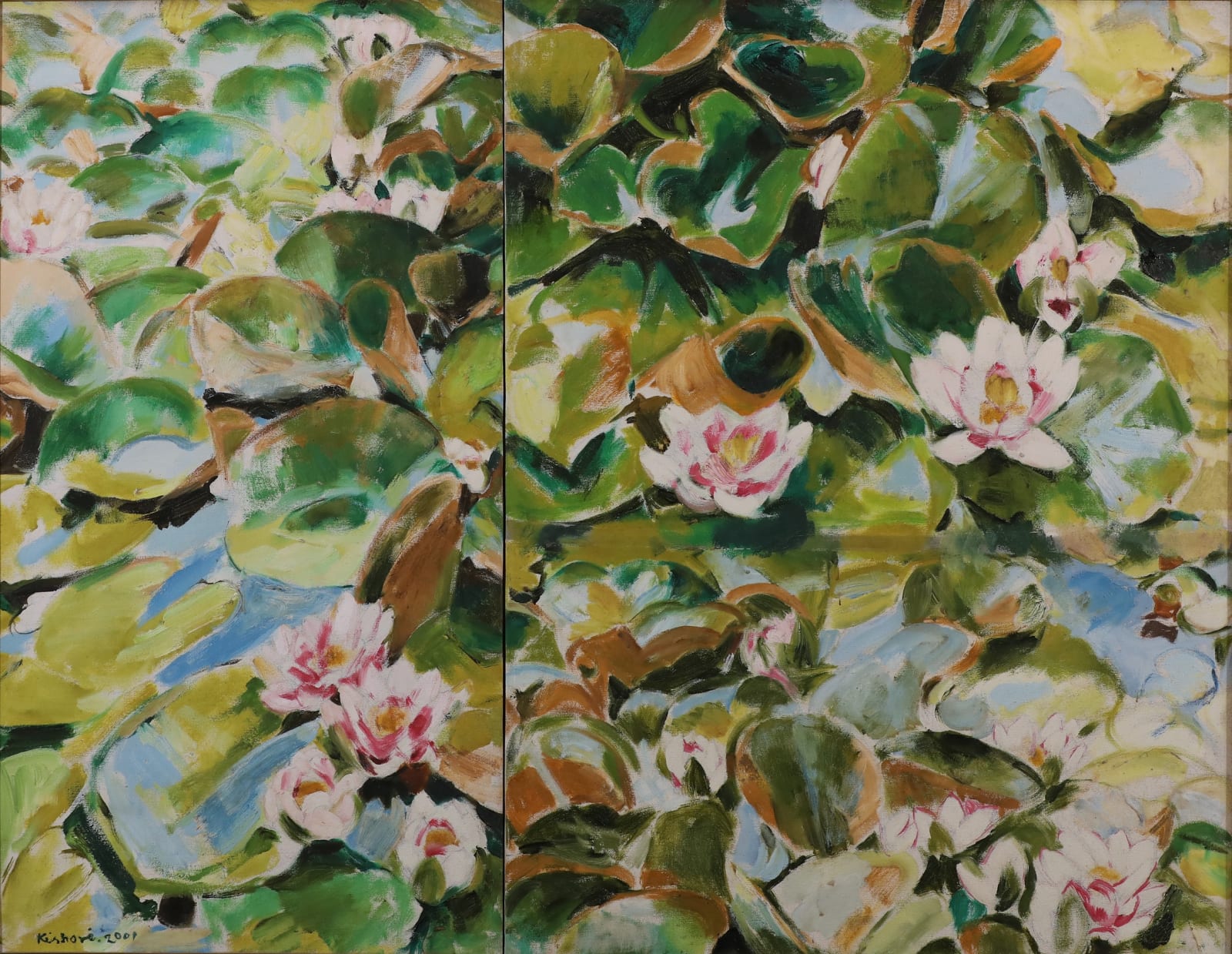 Kishori Kaul, Untitled (Diptych), 2001