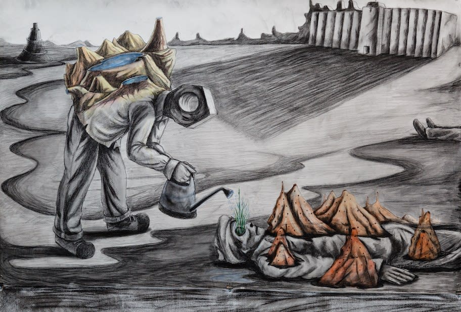 Prabhakar Pachpute, Death of Dharma, 2018