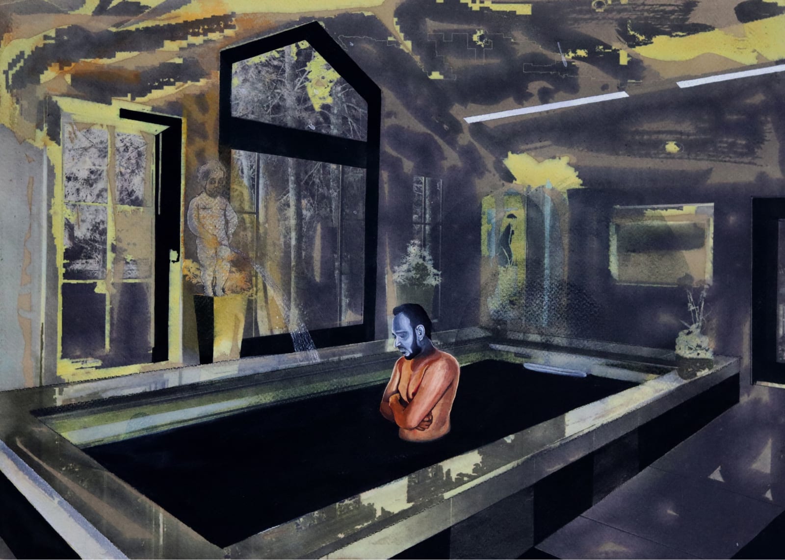 Abhishek Narayan Verma, Black Stars are Shining Very Bright-IV, 2019