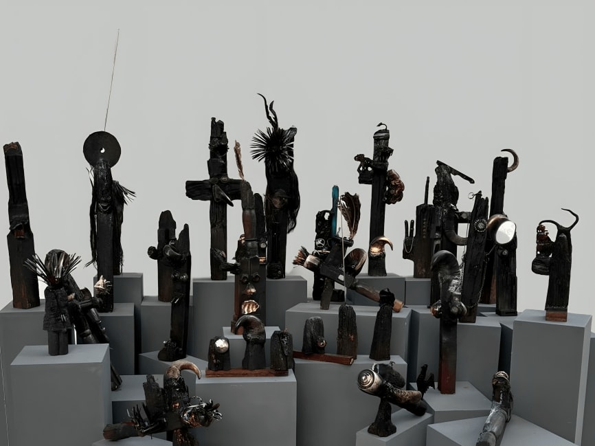 Niroj Satpathy, Family of the Landfill, 2024