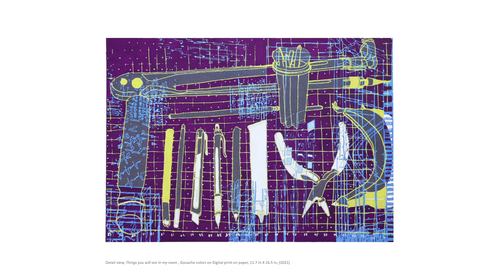 Purvi Sharma, Things you will see in my room, 2021