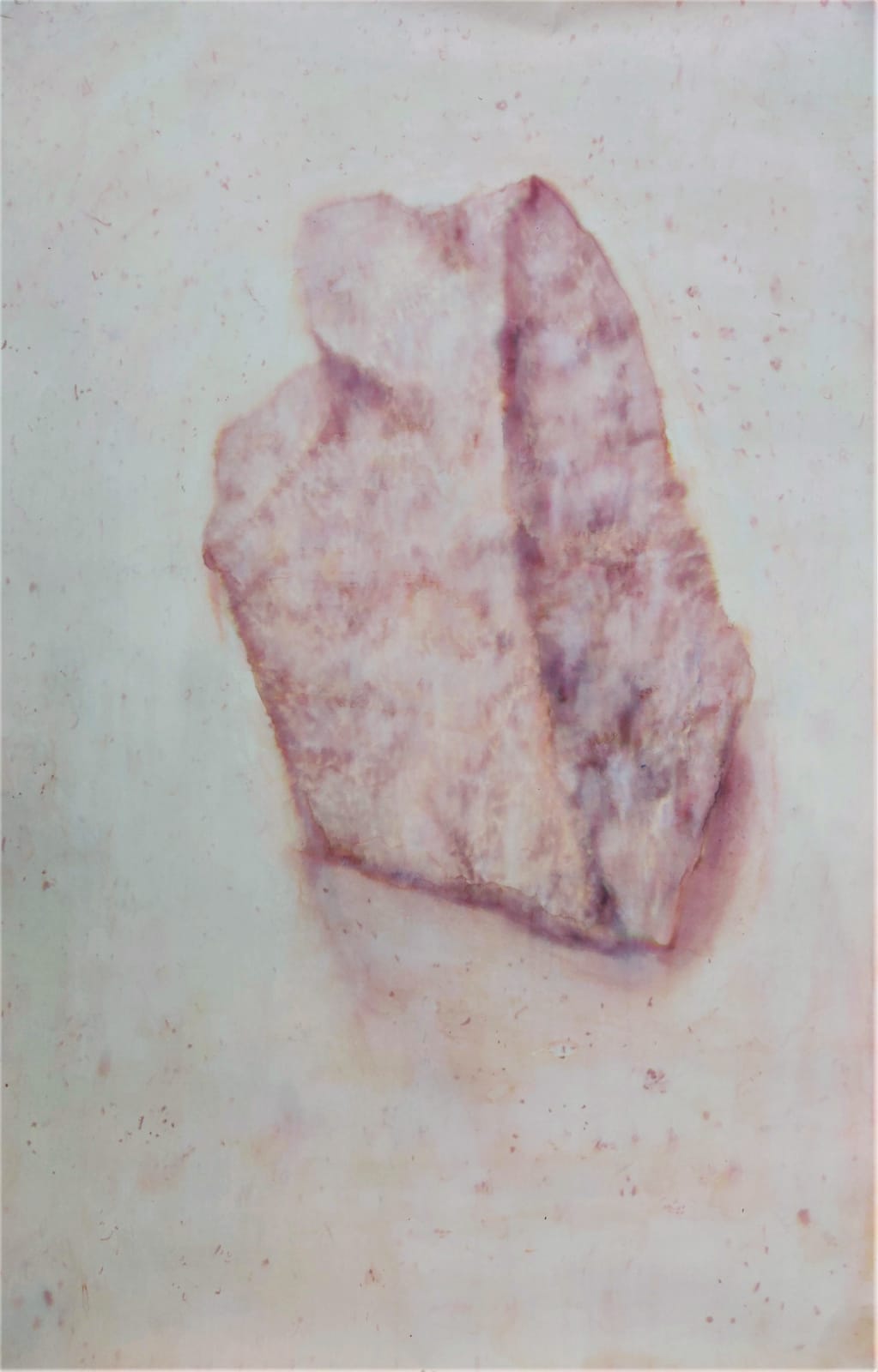 Pritish Bali, The brick is made of foam before I pick it up, 2018