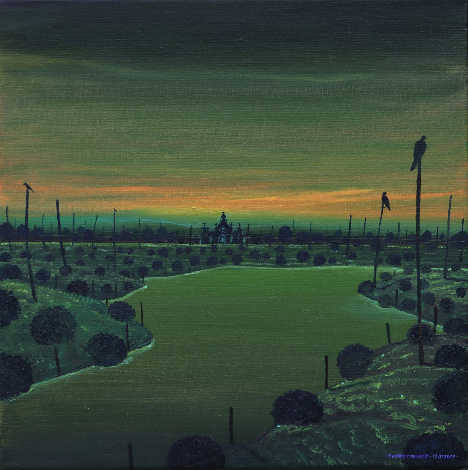 Tito Stanley SJ, Green Twilight, 2025