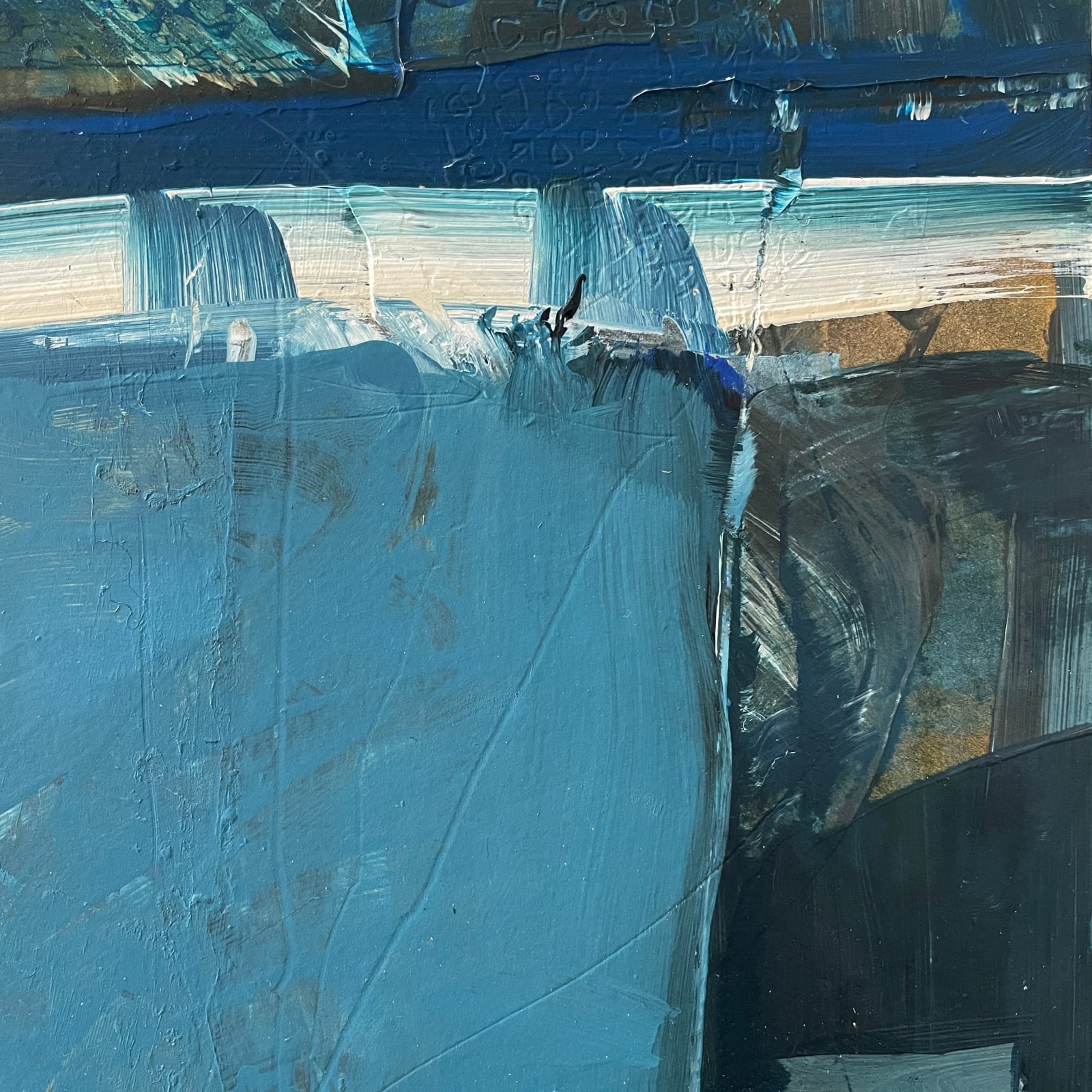 David Mankin, Where the sea meets the moon blanched land &Gallery