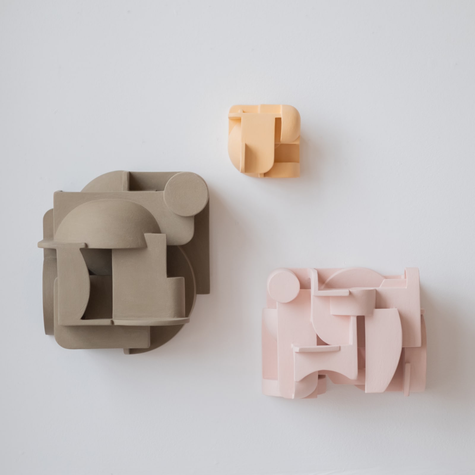 Derek Wilson installation clay