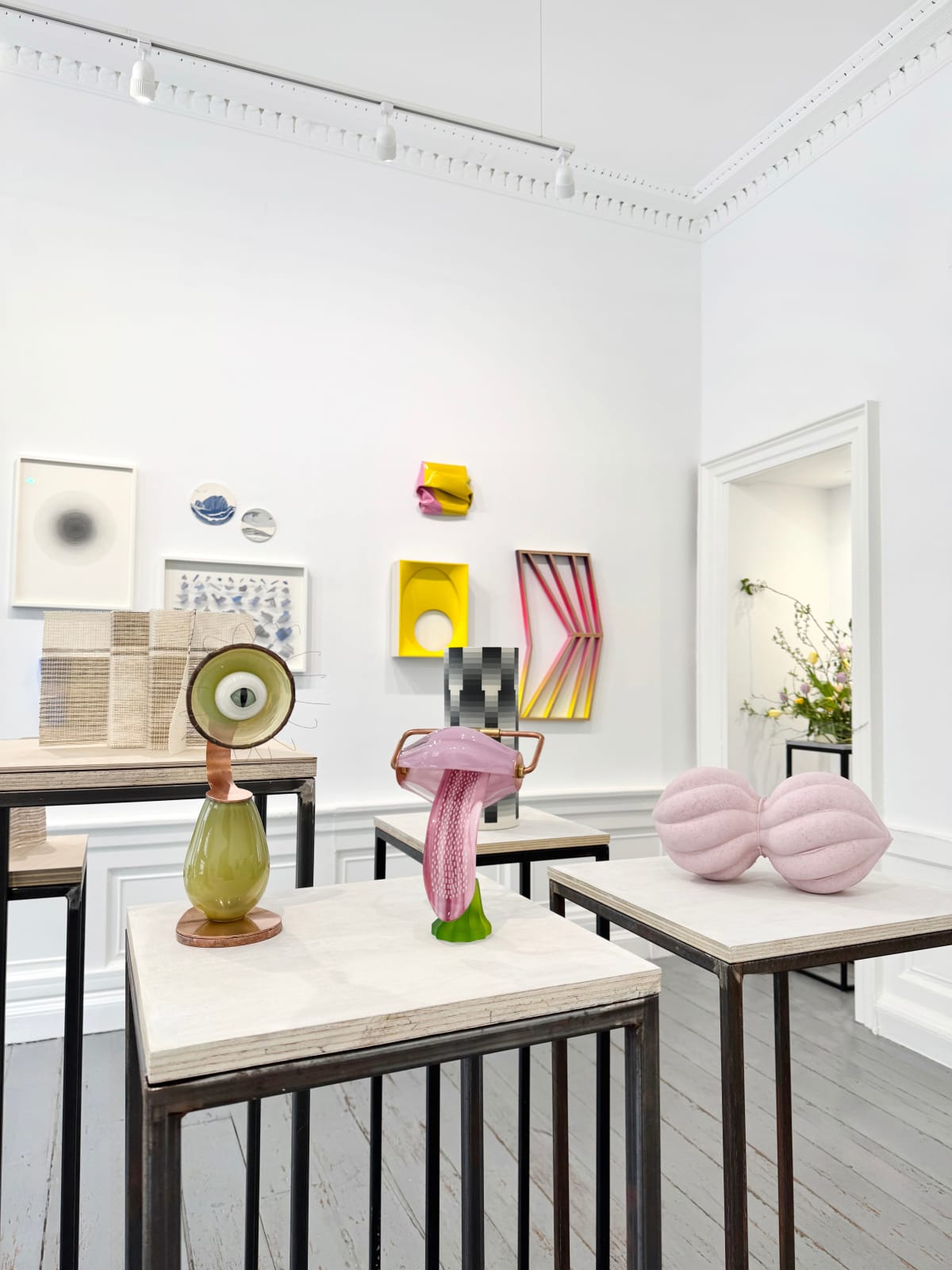 Joshua Kerley & Guy Marshall Brown round sculpture