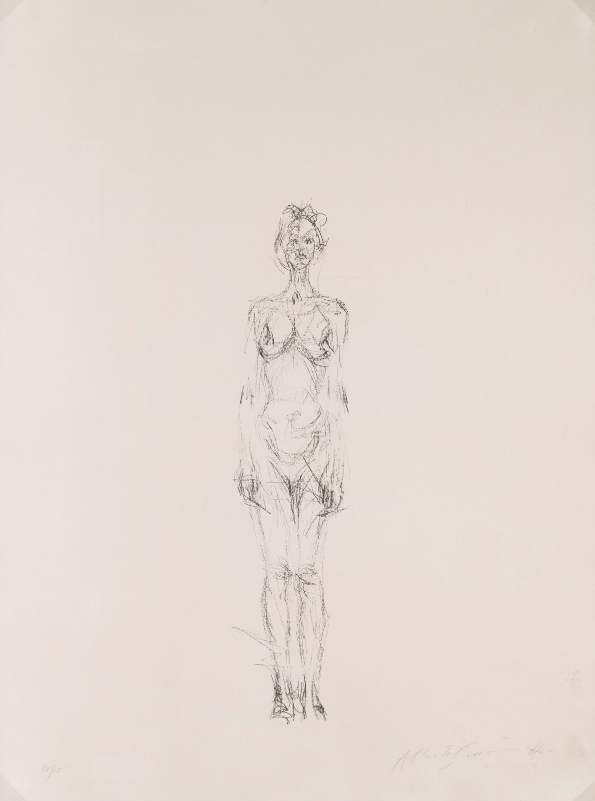Alberto Giacometti, Nu Debout II, 1963