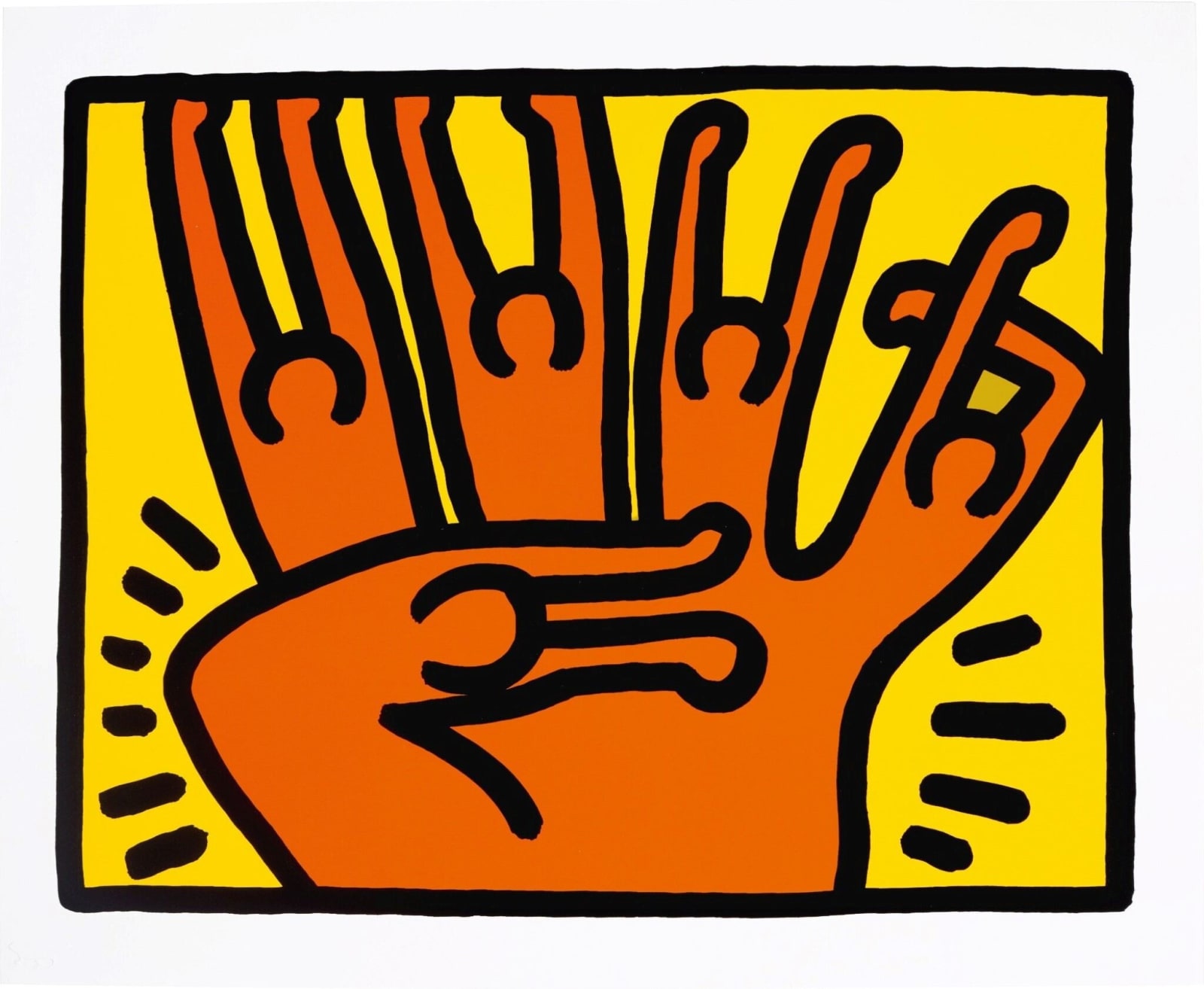 Keith Haring, Pop Shop VI, 1989