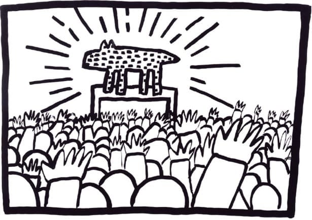 Keith Haring, Untitled, 1989