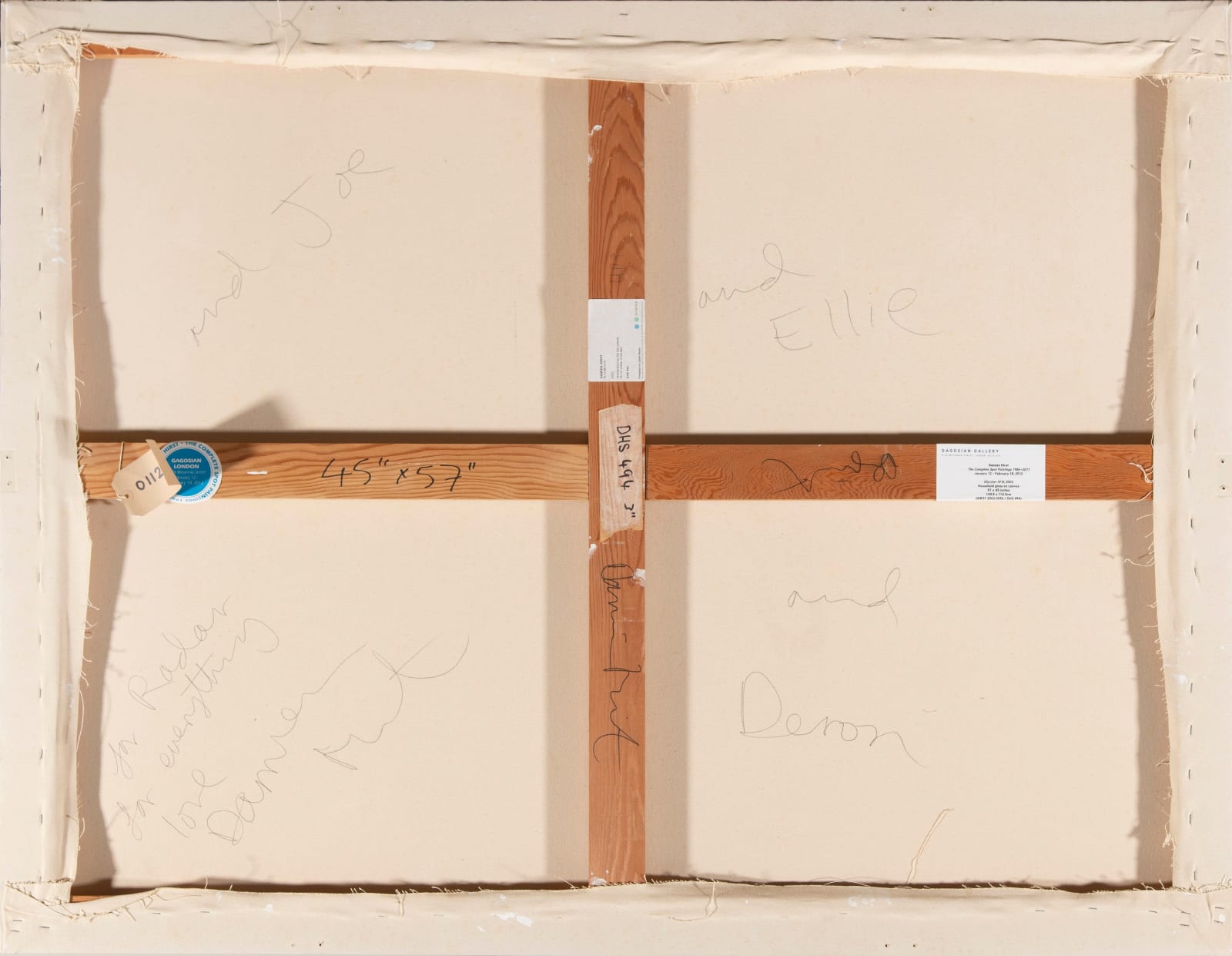 Damien Hirst, Glycine-15 N, 2002