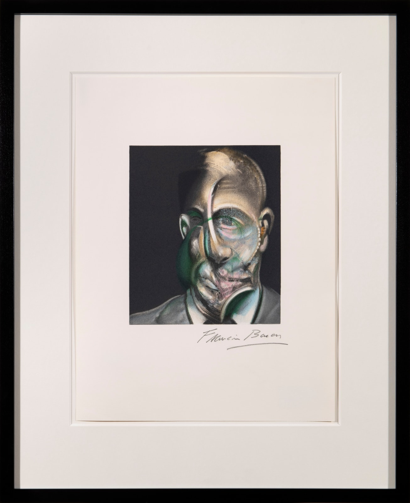 Francis Bacon, after portrait of Michel Leiris, (1976), 1990