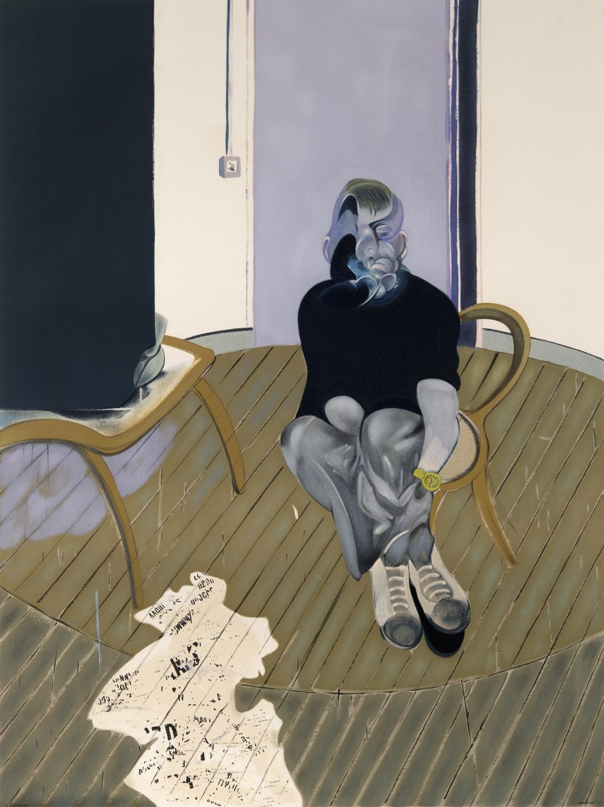 Francis Bacon, after Self-Portrait (1973), 1977