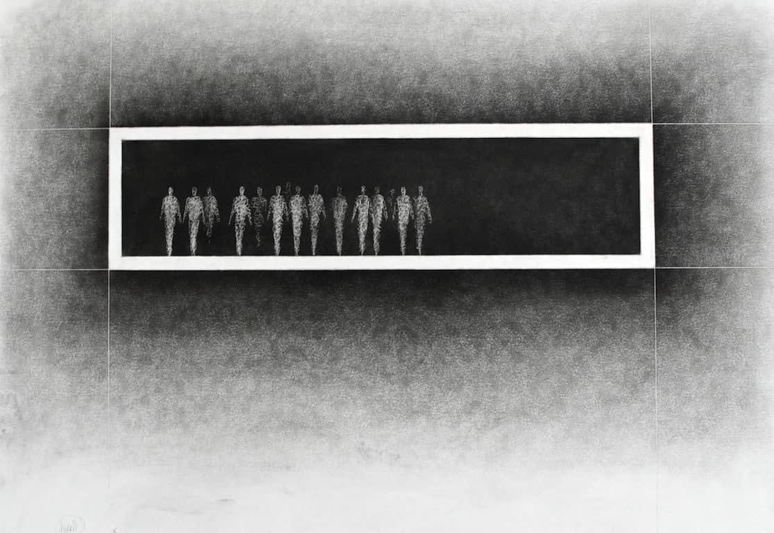 Peter Burke, Moment Drawing One, 2015