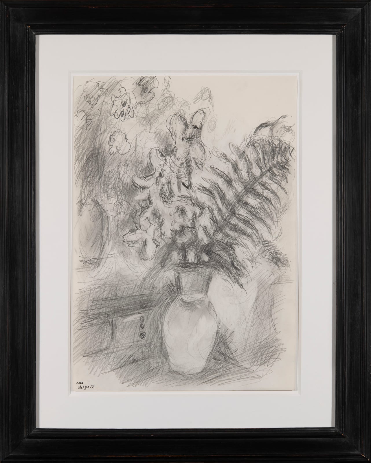 Marc Chagall, Interieur aux bouquets, c.1978-80