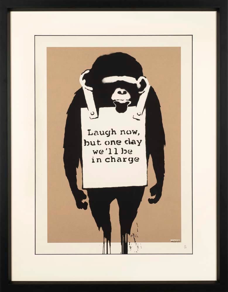 Banksy - Laugh now