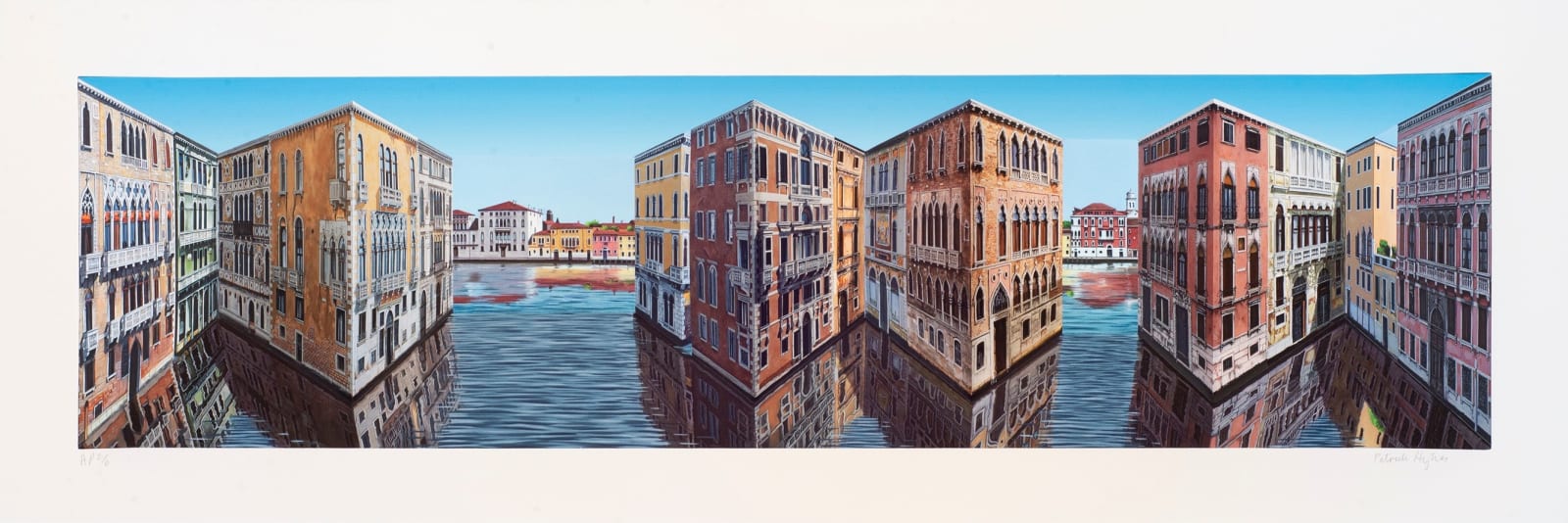 Patrick Hughes, Sea City, 2022