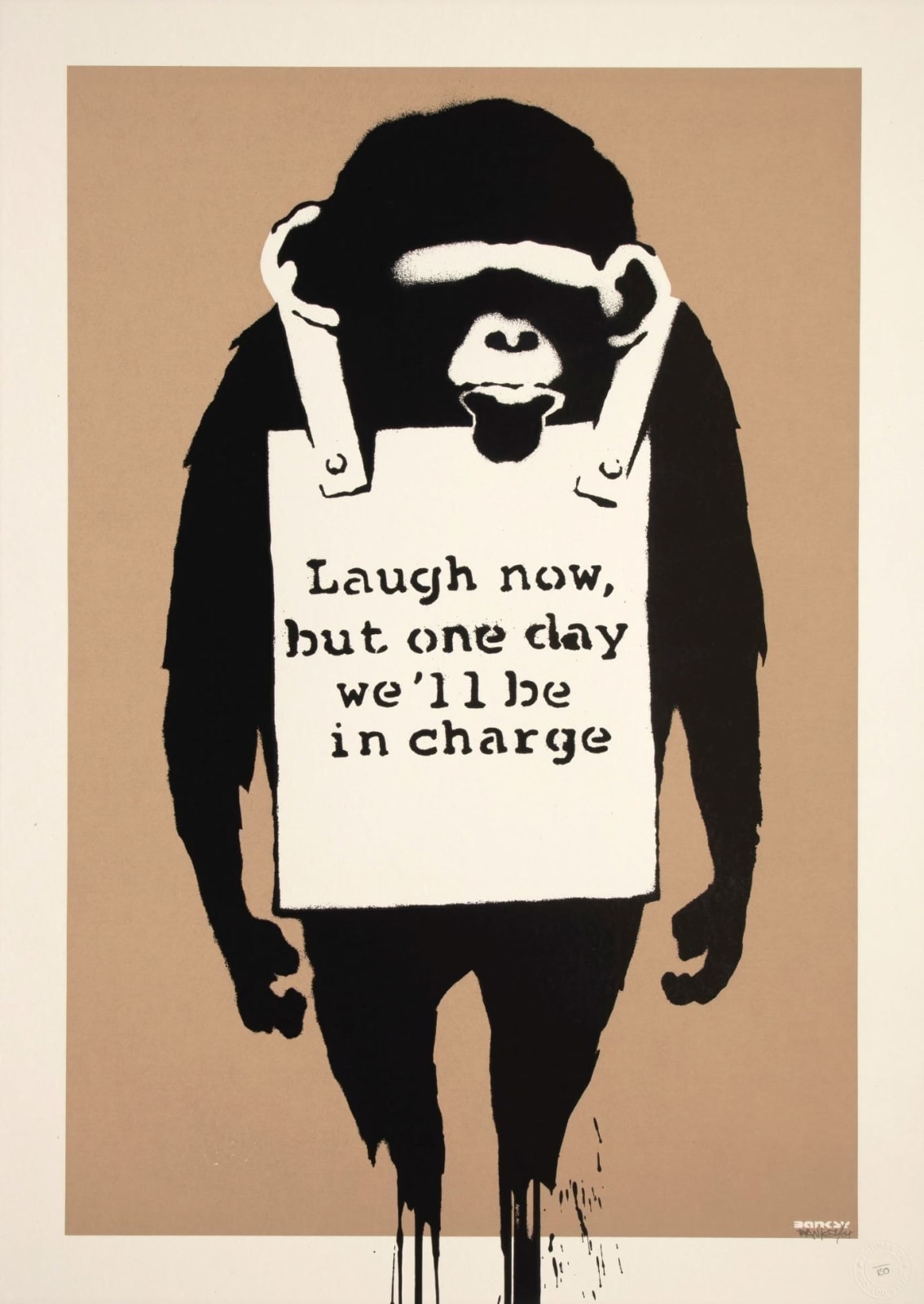 Banksy - Laugh now