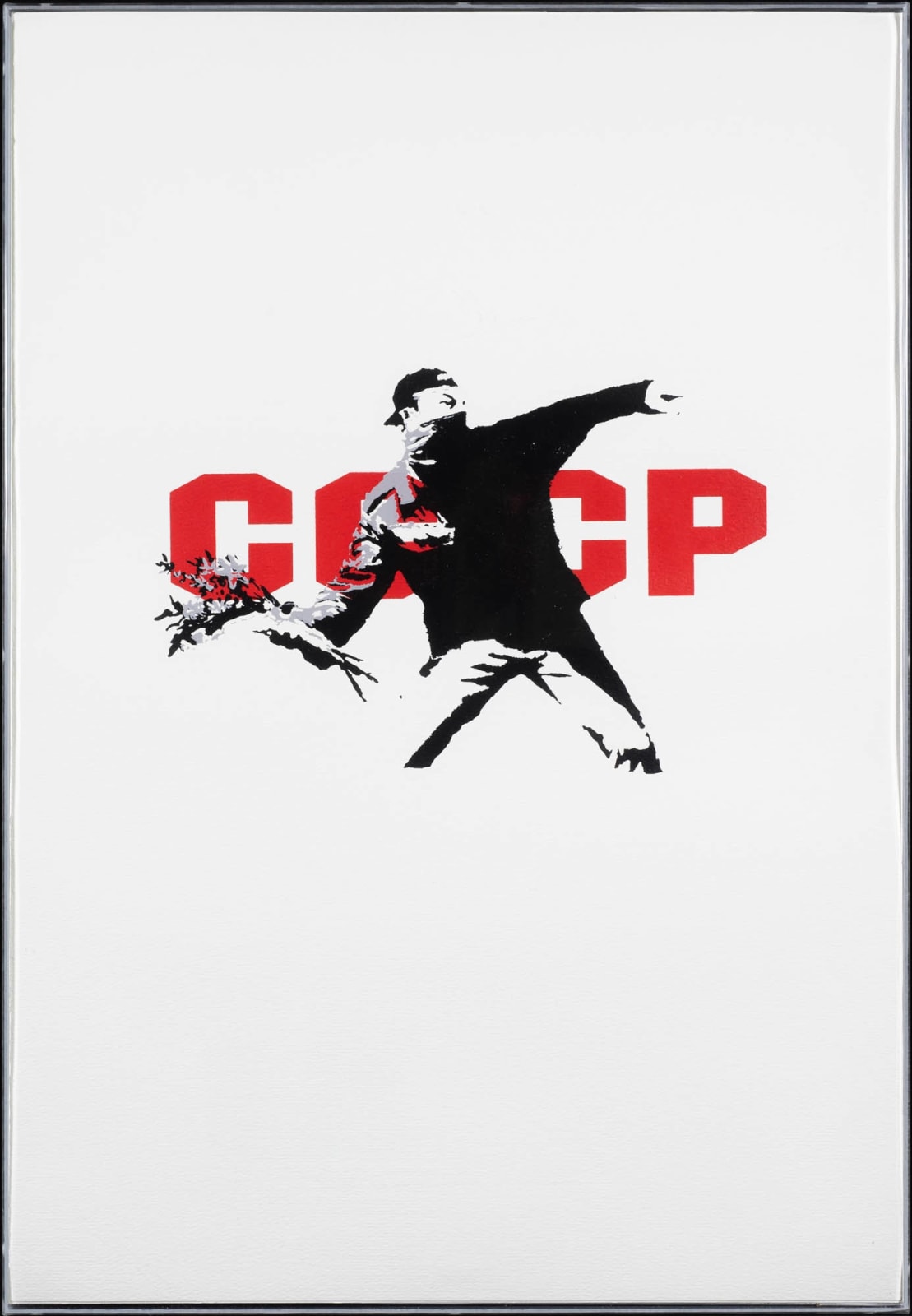 Banksy, CCCP Love Is In The Air, 2003