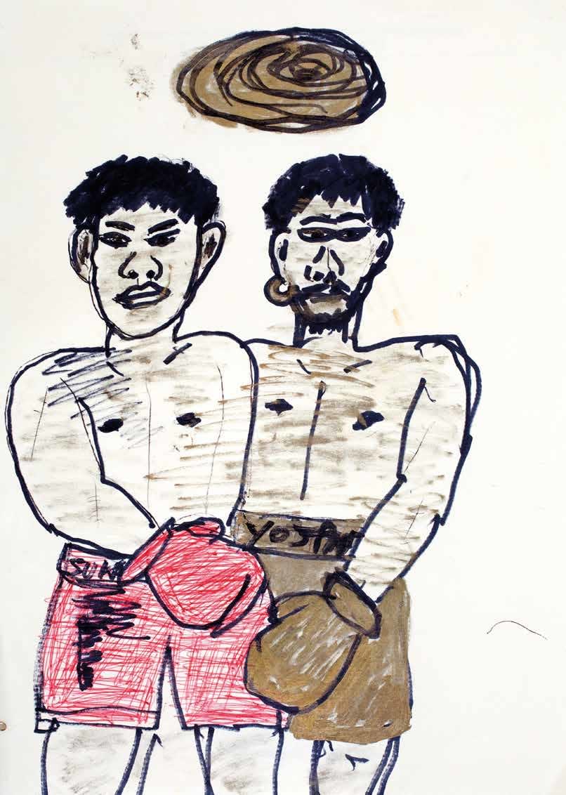 Shane MacGowan, Thai Boxers, circa 1990