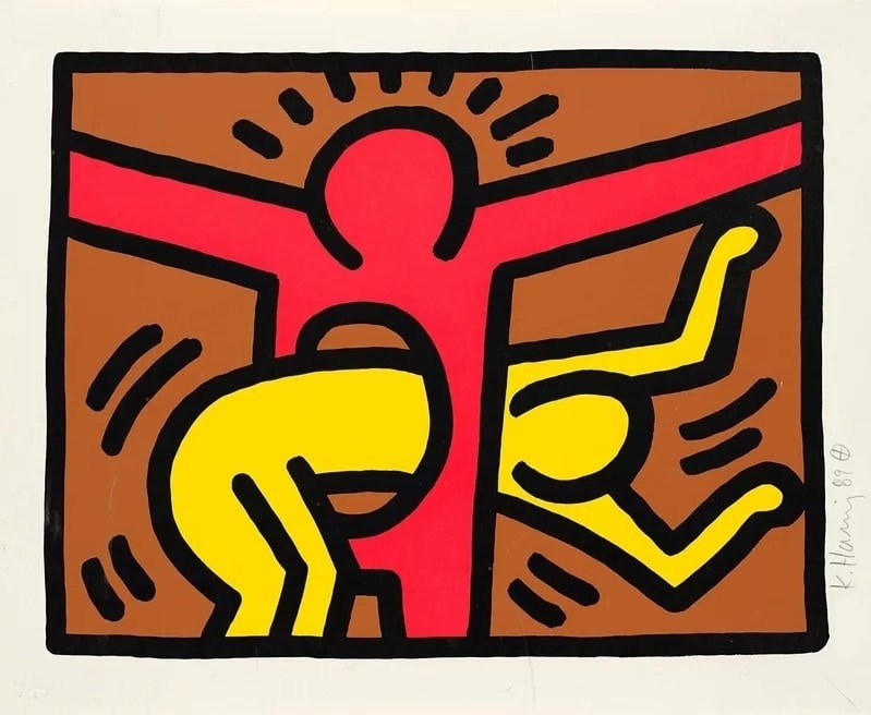 Keith Haring, Pop Shop IV, 1989