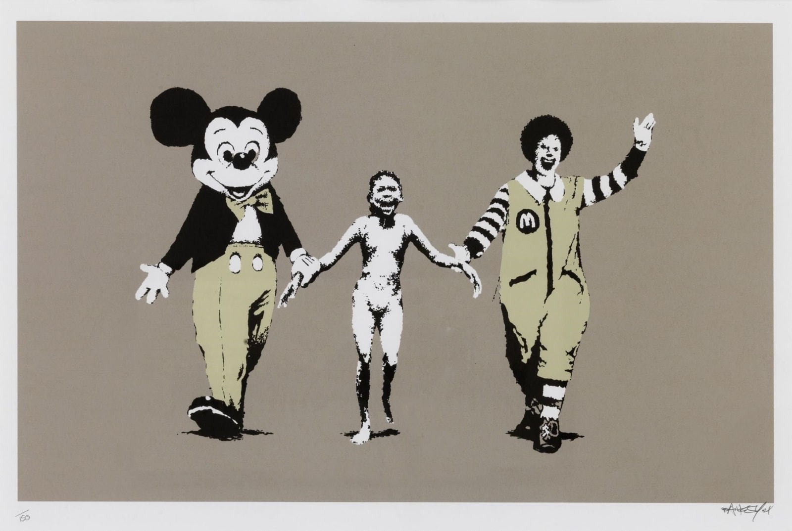 Signed Napalm Print by Banksy for sale