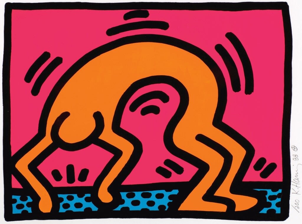 Haring Pop Shop ii crab for sale