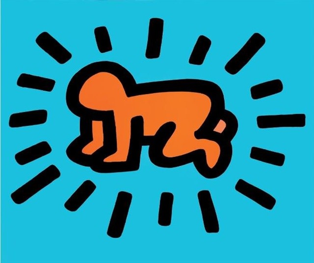 Keith Haring, Radiant Baby (from Icons), 1990