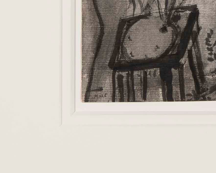 Marc Chagall, Le Peintre et son tableau, c.1947