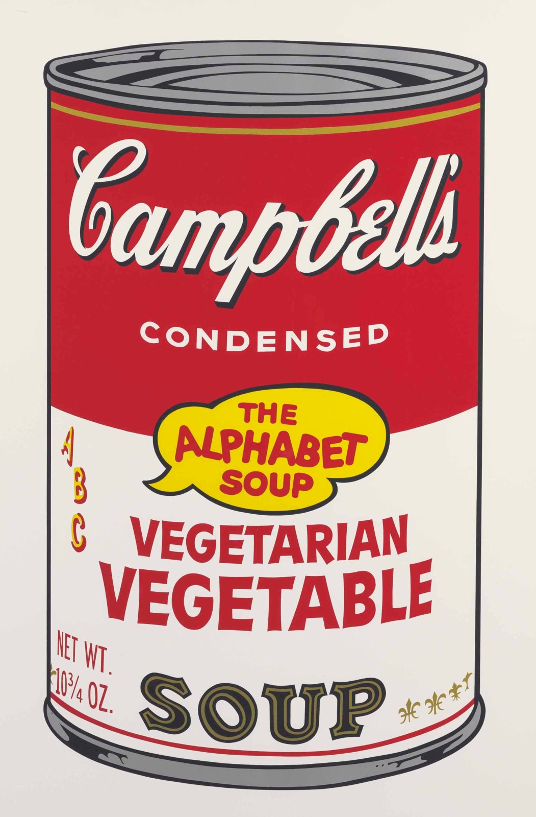 Vegetarian Vegetable Soup Can Warhol for sale
