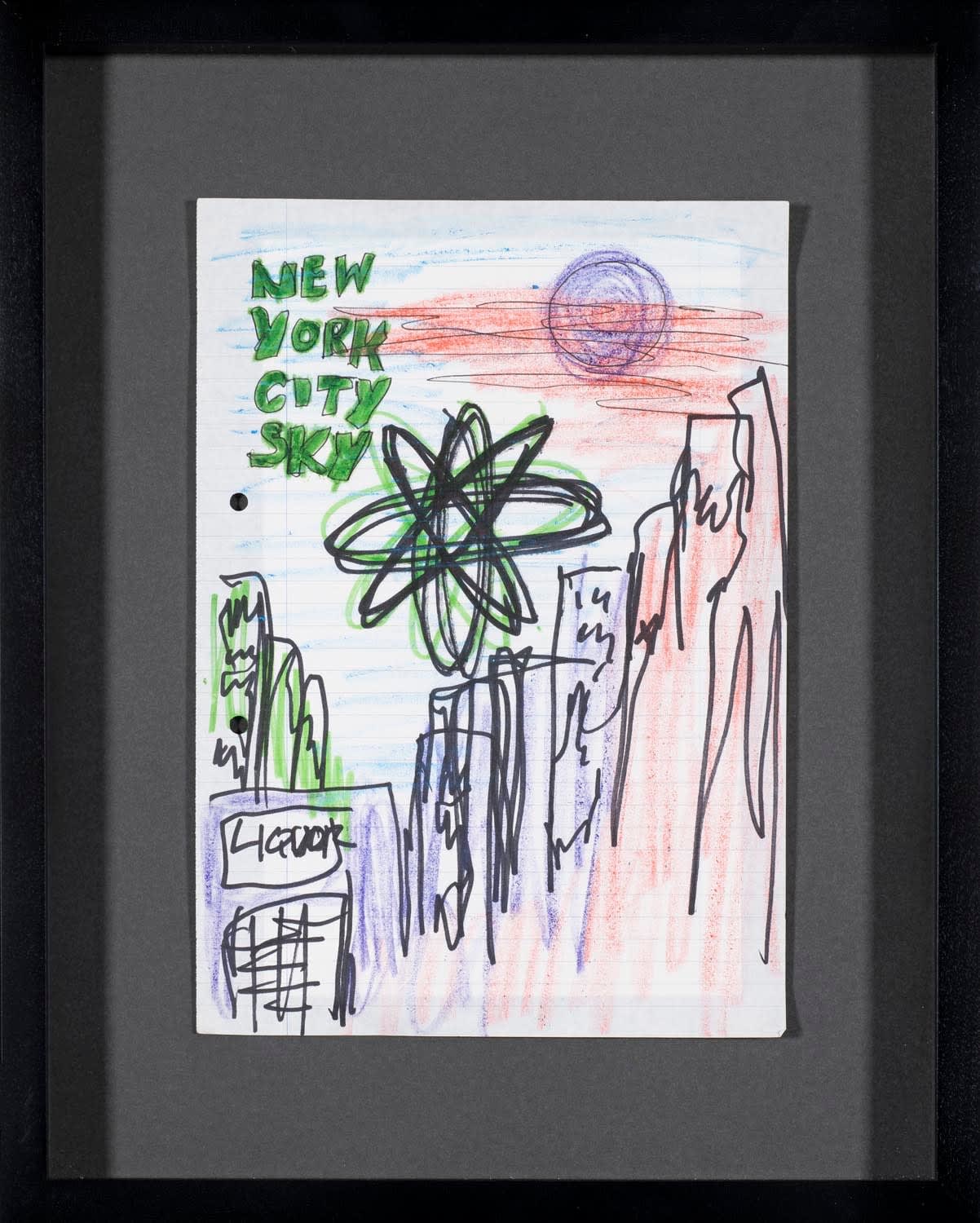 Shane MacGowan, New York City Sky, circa 1987