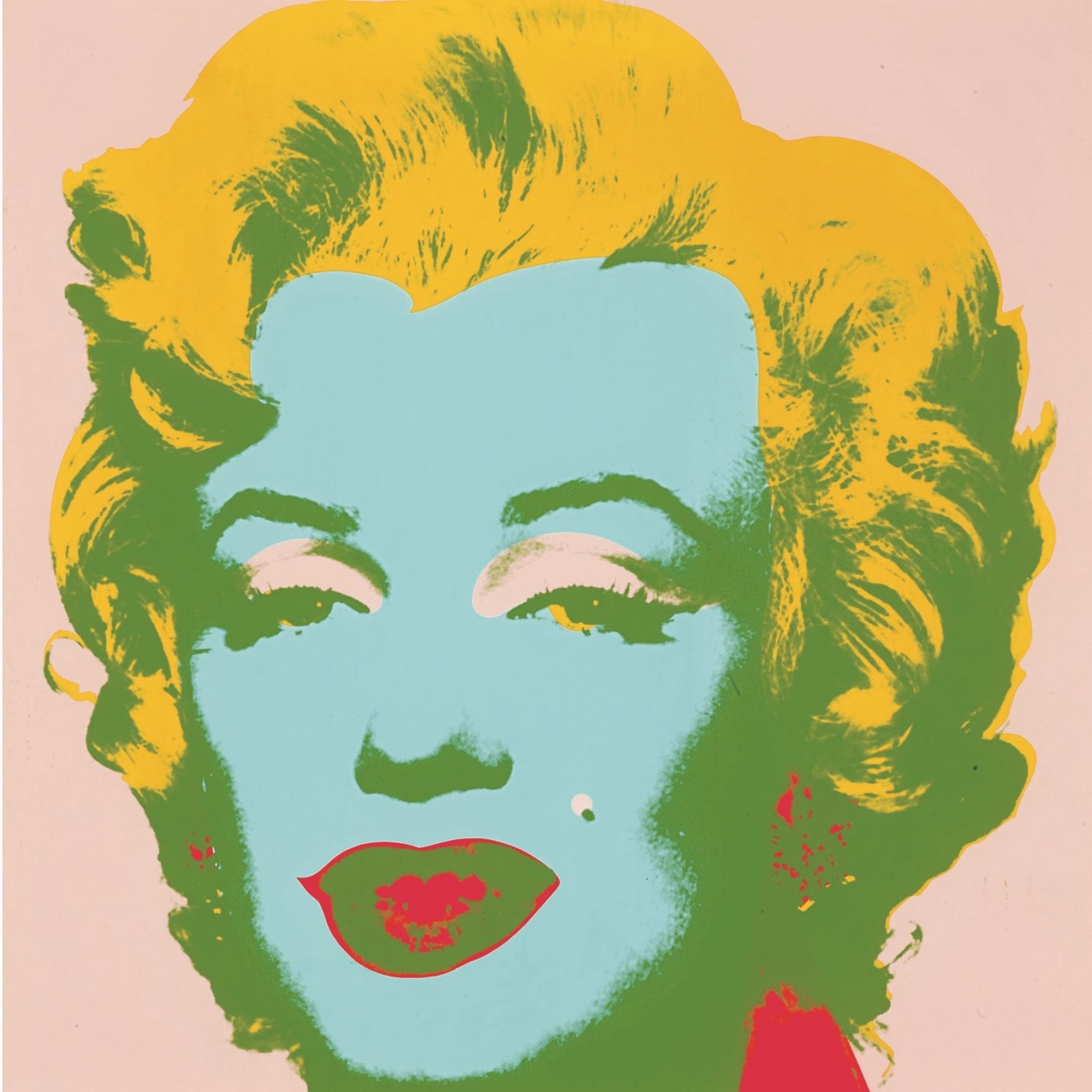 超可爱 & (F (Marilyn) Monroe Marilyn Warhol, Andy S 1967 II.28), 版画