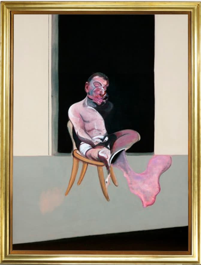 after Triptych August (1972) (right panel) Framed