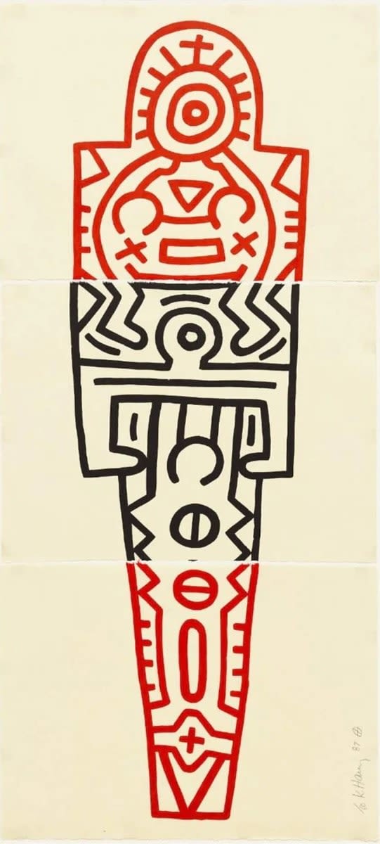 Keith Haring, Totem, 1989