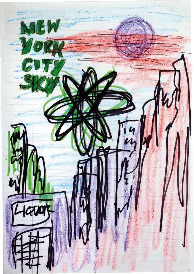 Shane MacGowan, New York City Sky, circa 1987
